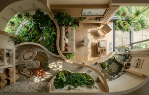 Biophilic interior design