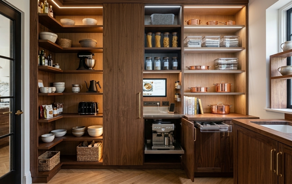 Custom Pantry Shelving