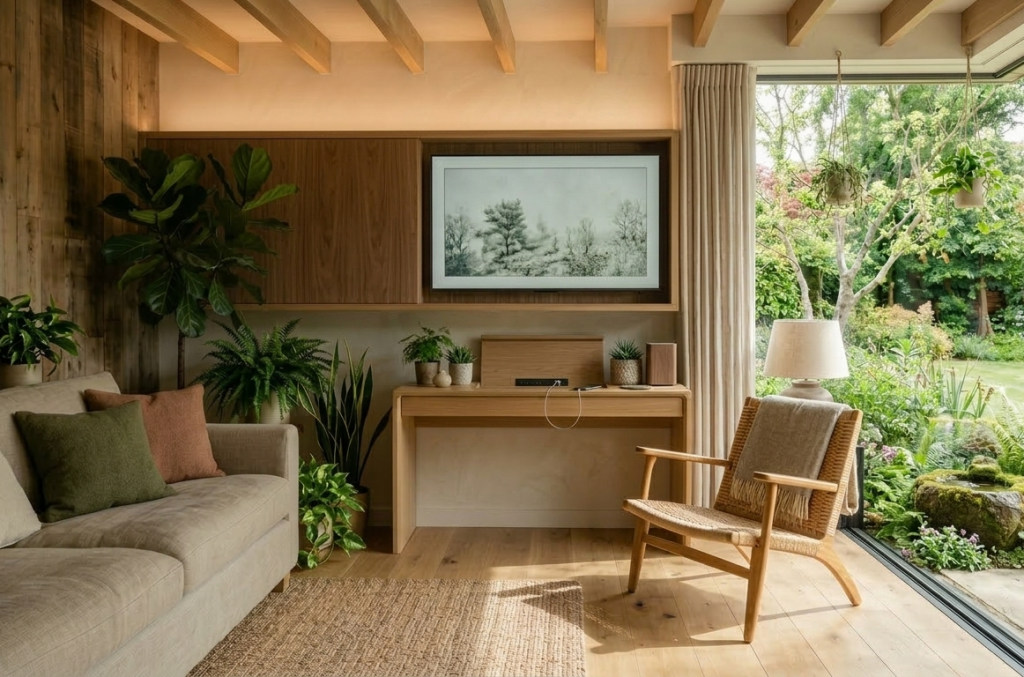 Biophilic interior design