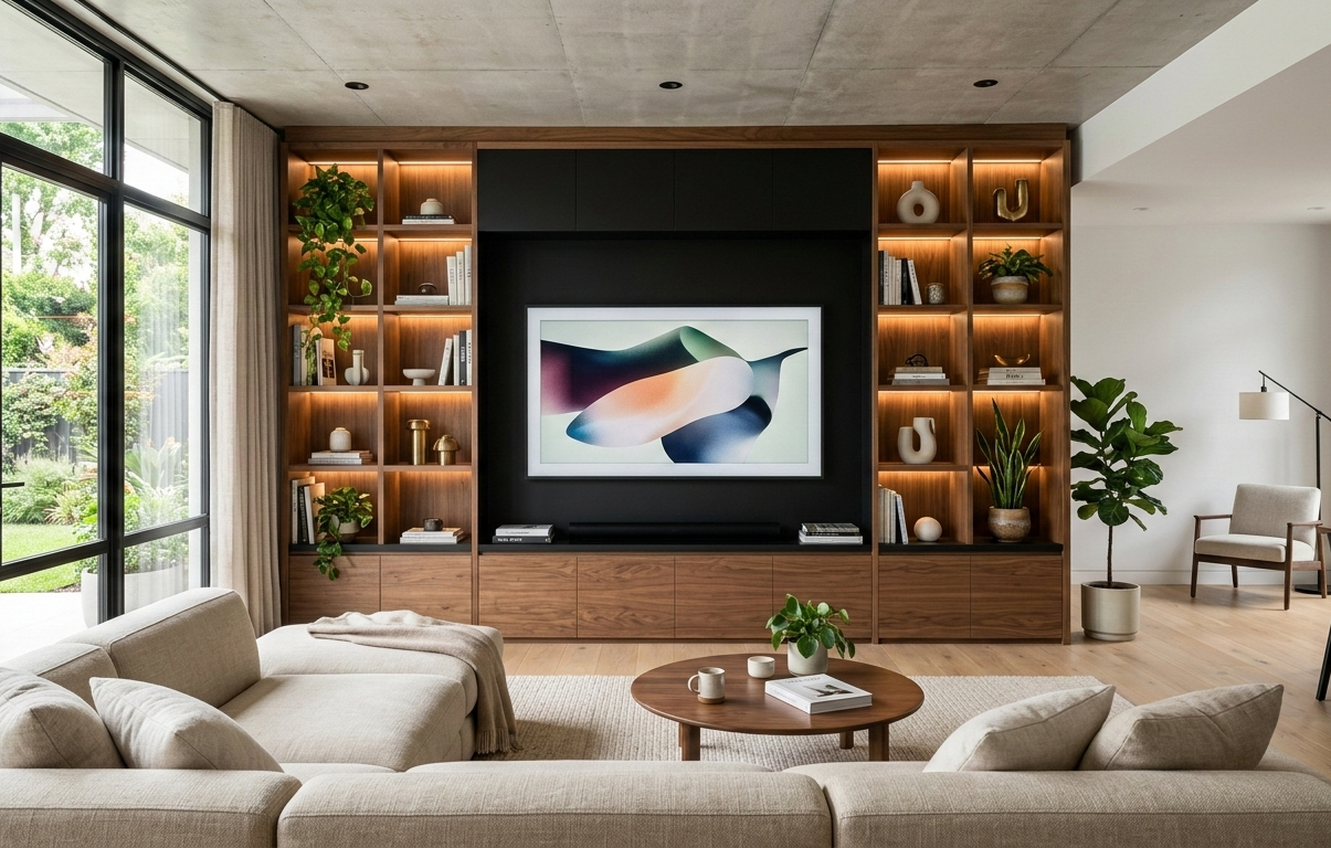 Custom Entertainment Center