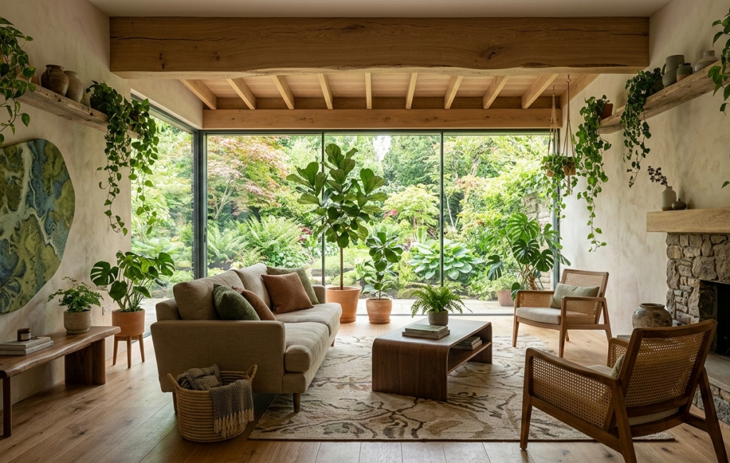 Biophilic interior design