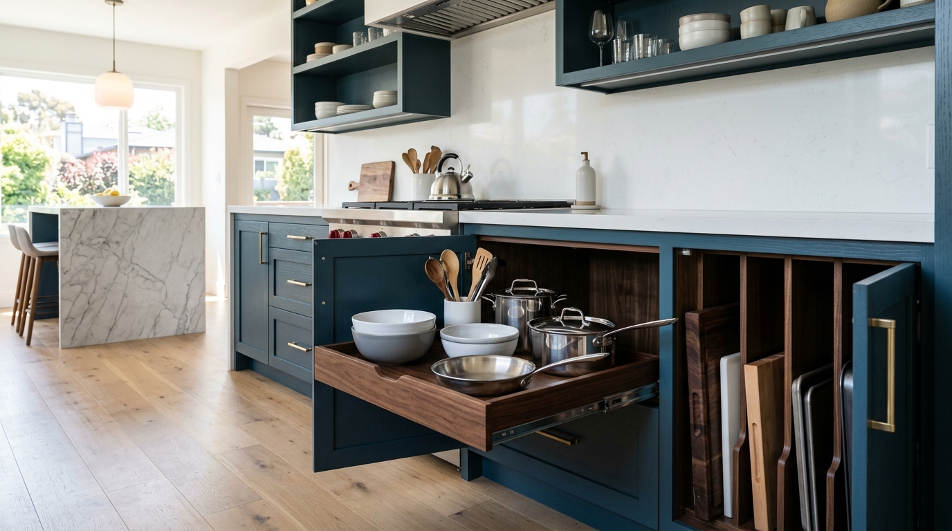 Deep Kitchen Cabinets